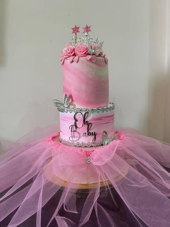 Baby Girl Cake