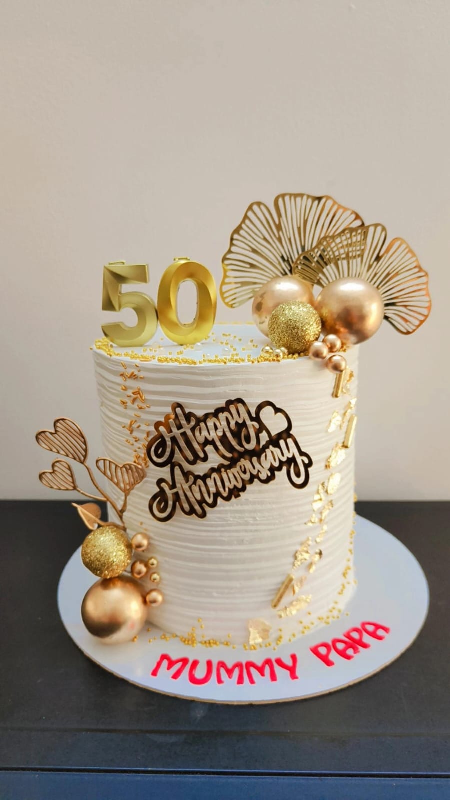 50th Anniversary Cake