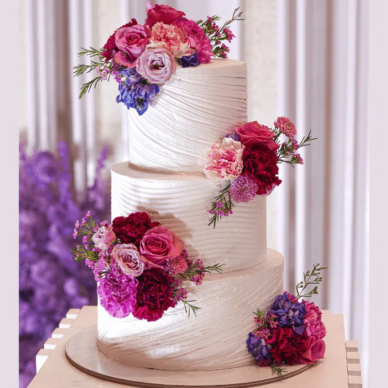 Flower Wedding Cake